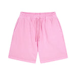Stone Wash Thick Cotton Shorts
