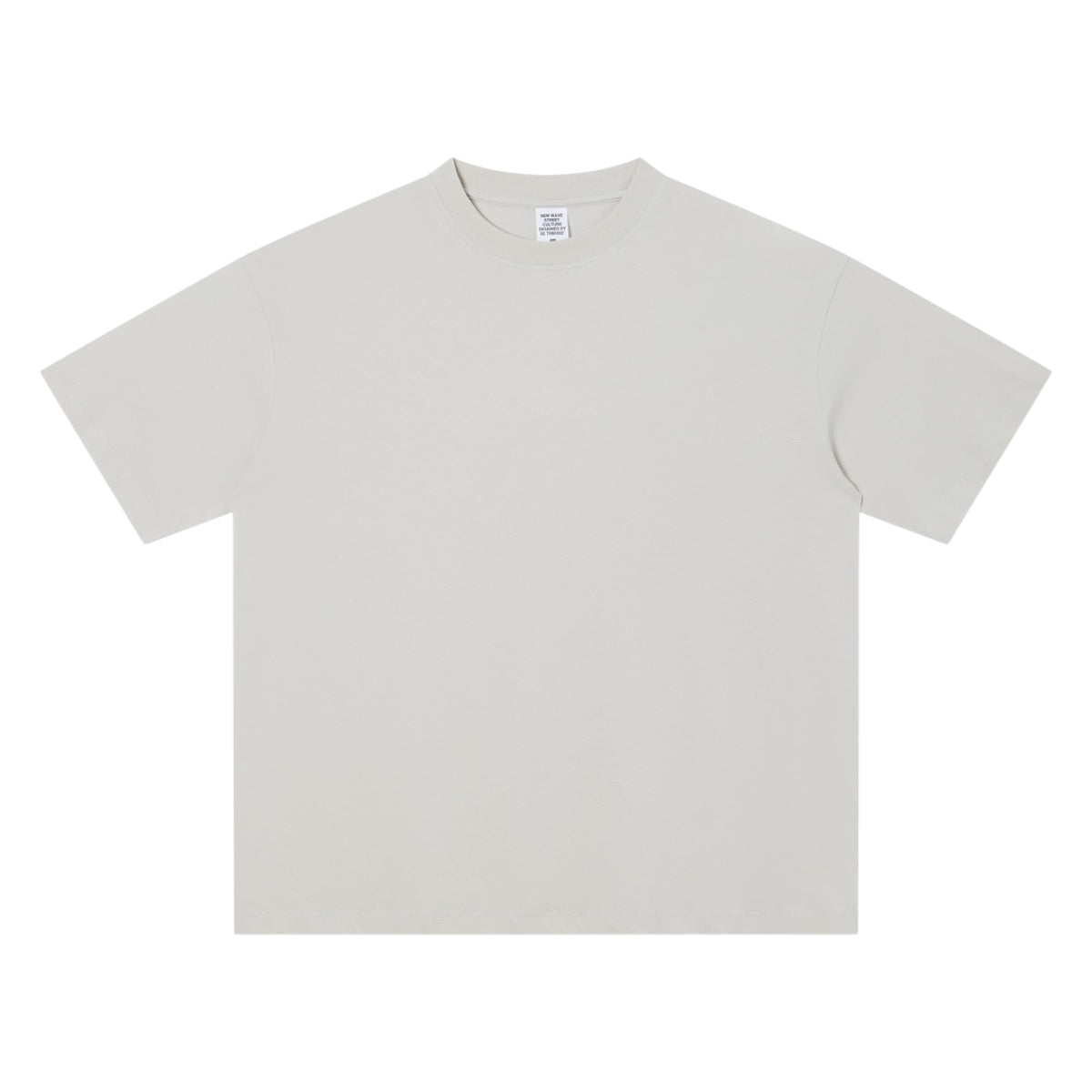 Ice Mint Cotton Cooling Fragrance Loose Fit Crew Neck Tee
