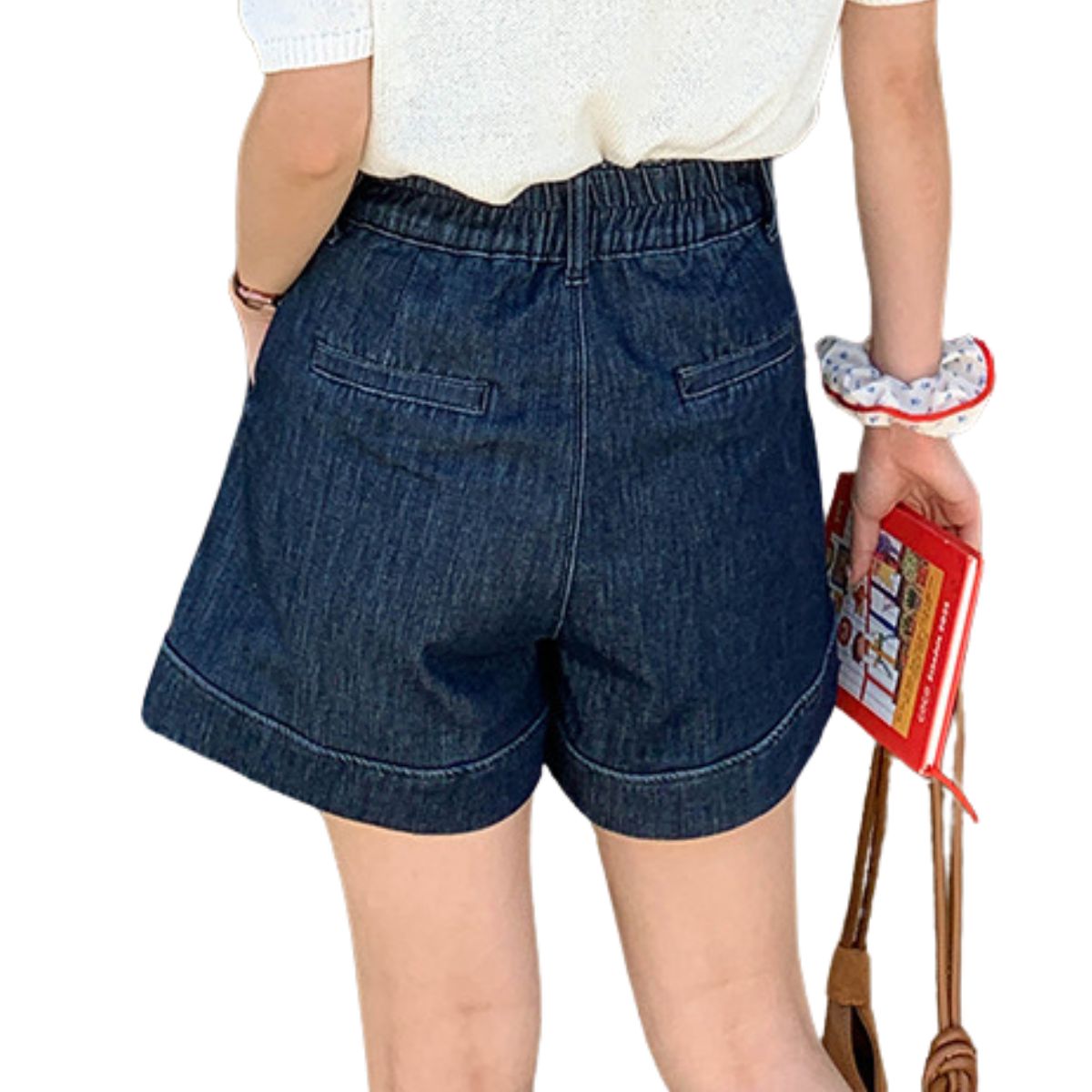Women's Wide-Leg Denim Walk Shorts
