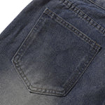 Cartoon Patch Loose Fit Denim Shorts