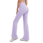 High Waist Micro Flare Yoga Pants for Women Moisture-Wicking Butt Lifting Gym & Yoga Leggings