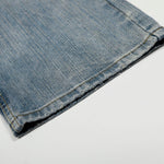 Light Wash High Waist Wide Jeans