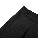 Vintage Draped Pleated Bermuda Shorts