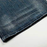 Bamboo Texture Cat Whisker American High Street Jeans