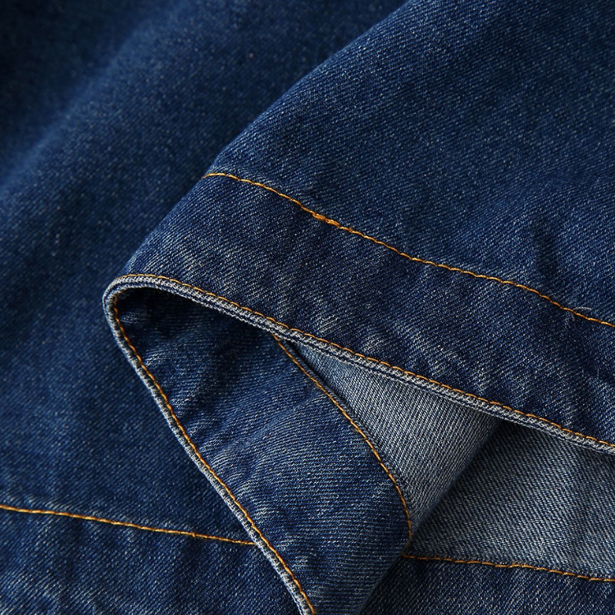 A-Line Sleeveless Denim Midi Dress