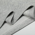 American Streetwear Deconstructed Zip Slim Solid Tee