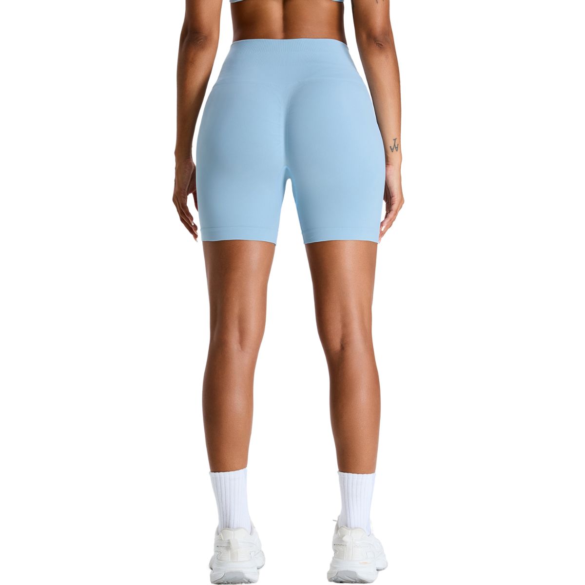 High-Rise Seamless Running Shorts