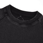 260G Snow Wash Oversized Raglan Sleeve T-Shirt