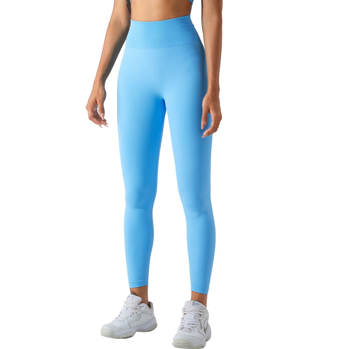 High-Waisted Seamless Yoga Leggings