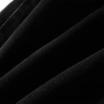 Black Multi Pocket Streetwear Utility Cargo Pants