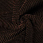 Dark Brown Wide Leg Relaxed Corduroy Pants