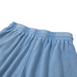 Men’s Vintage Wash Loose Fit Snowflake Waffle Shorts