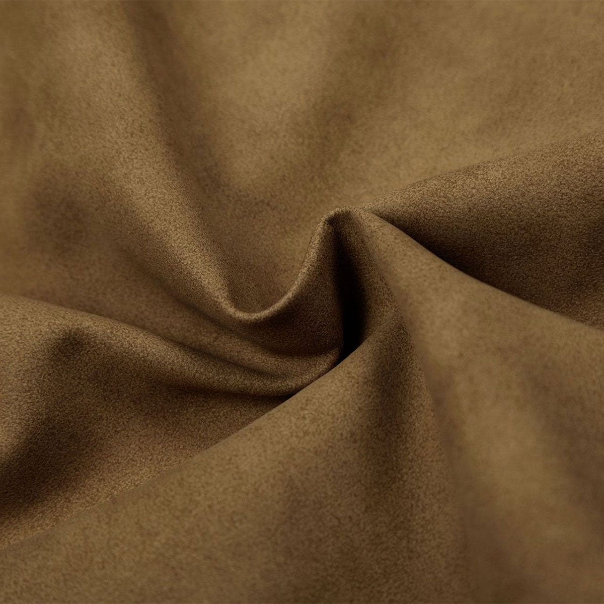 Suede Boxy Fit Padded Jacket Trimmed