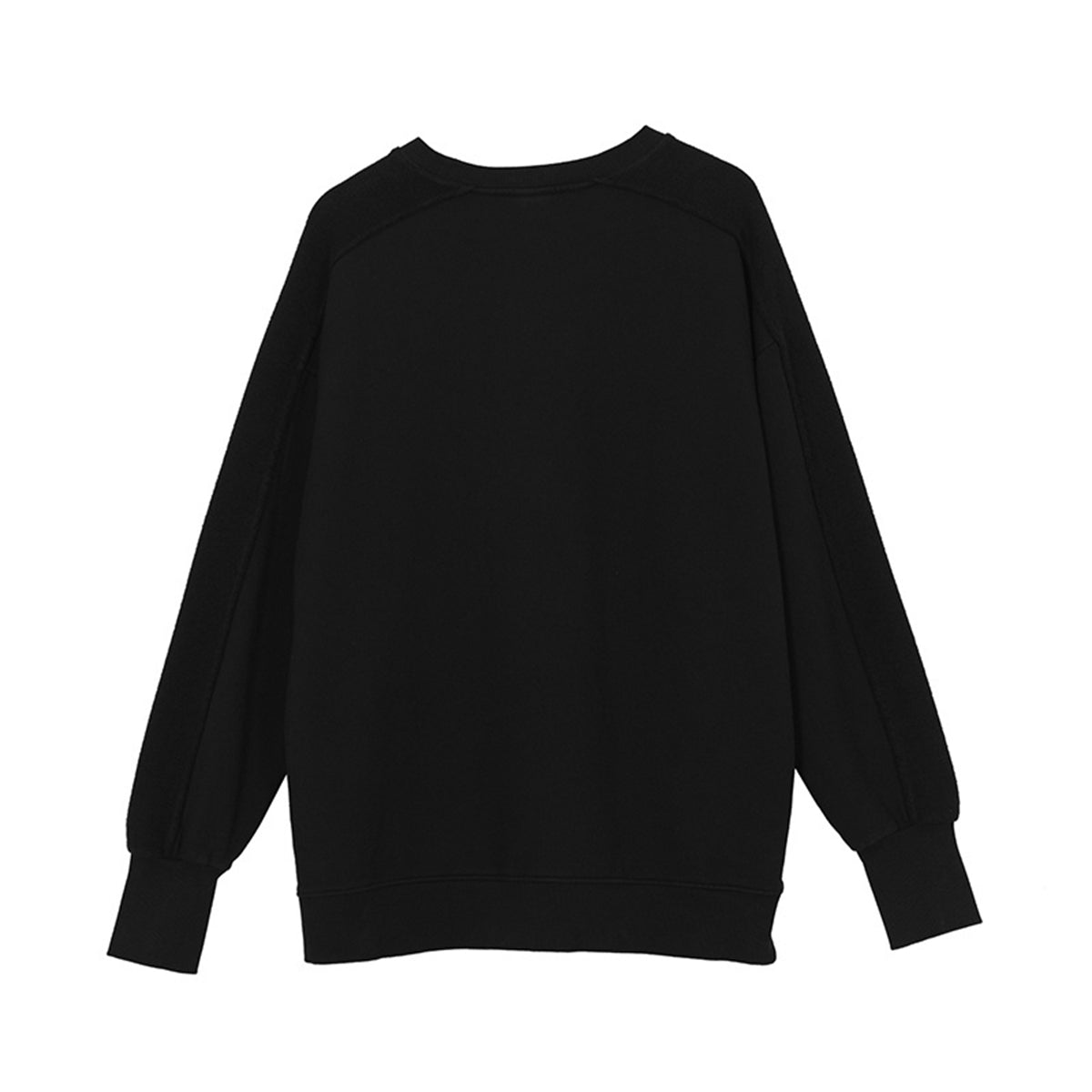 Vintage Washed Ninja Sleeve Split Hem Sweatshirt