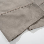 Paint Splatter Detail Wide Leg Jeans Geometric Stitching