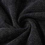 Structural Panels Sleeve Zipper Vintage Washed Short Sleeve Tee