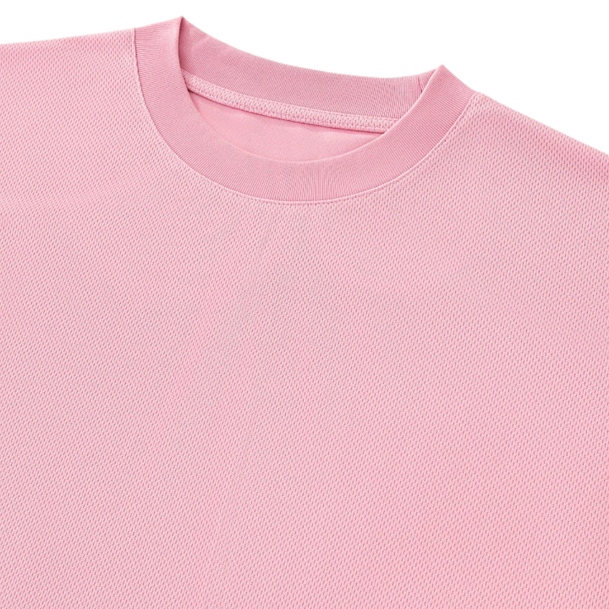 Boxy Retro Mesh Tech Knit Athletic Tee