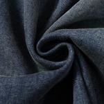 A-Line Denim Spaghetti-Strap Midi Dress