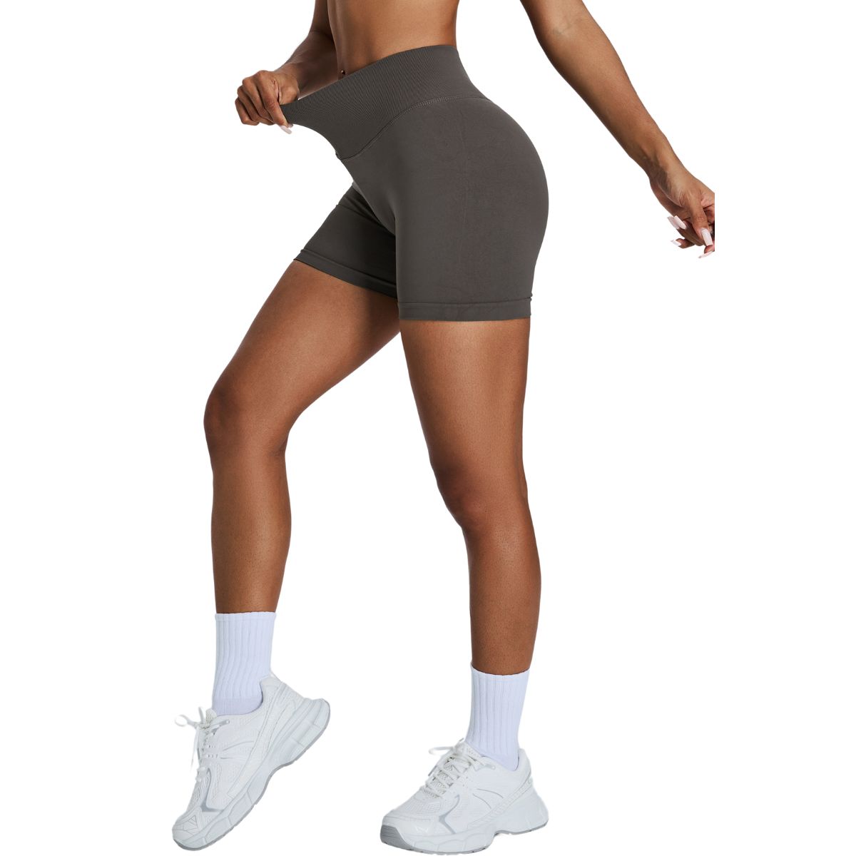 High-Waisted Quick Dry Workout Shorts
