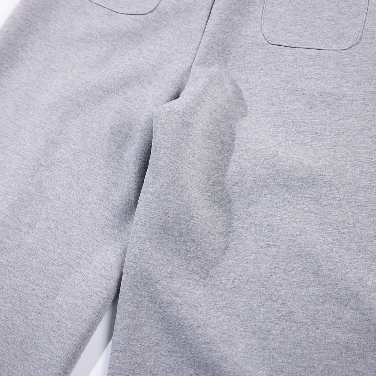 Relaxed Streetwear Deconstructed Curved Blade Joggers