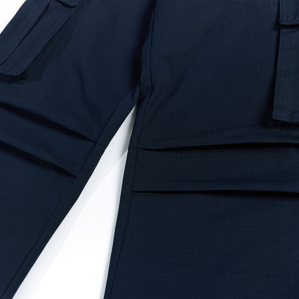 Deconstructed Pleated Premium Solid Relaxed Cargo Pants