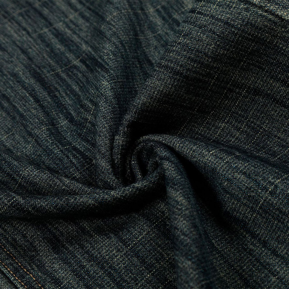 High Waist Wide Leg Dark Wash Denim Jeans