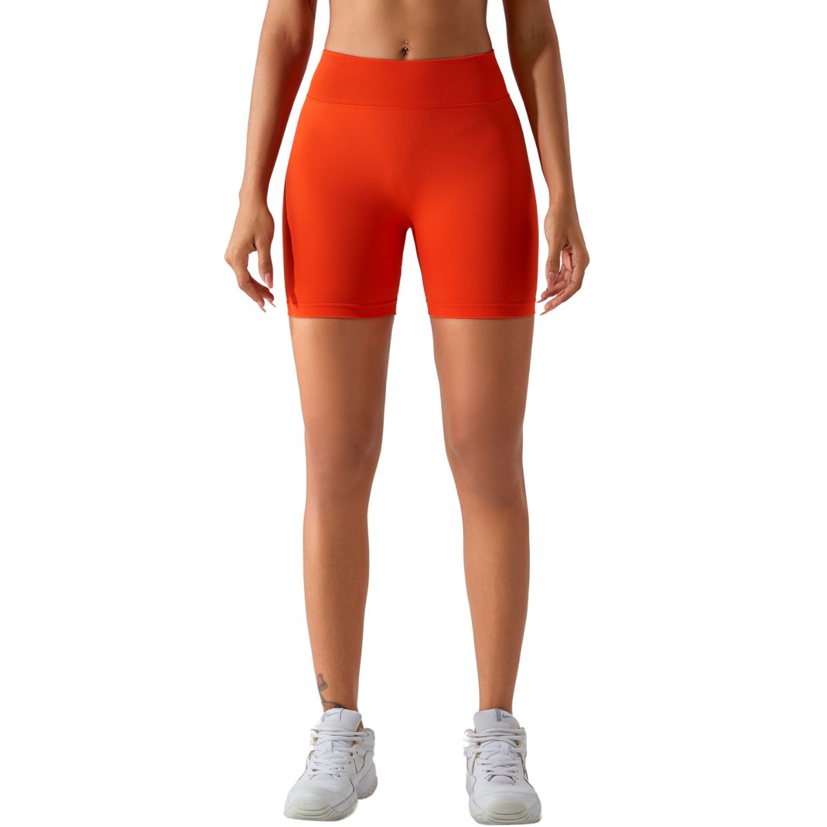 High-Waisted Quick Dry Workout Shorts