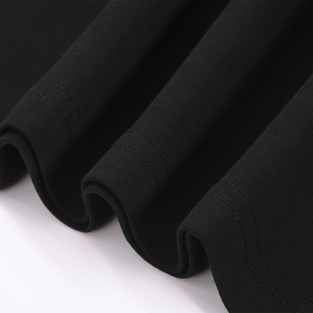 Mock Layered Contrast Strap Sweatshirt