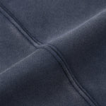 Contrast-Strap Sleeves Cotton Sweatshirt