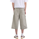 Vintage Washed Distressed Multi-Pocket Cargo Shorts