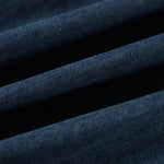 Long-Sleeve Button-Front Denim Shirt