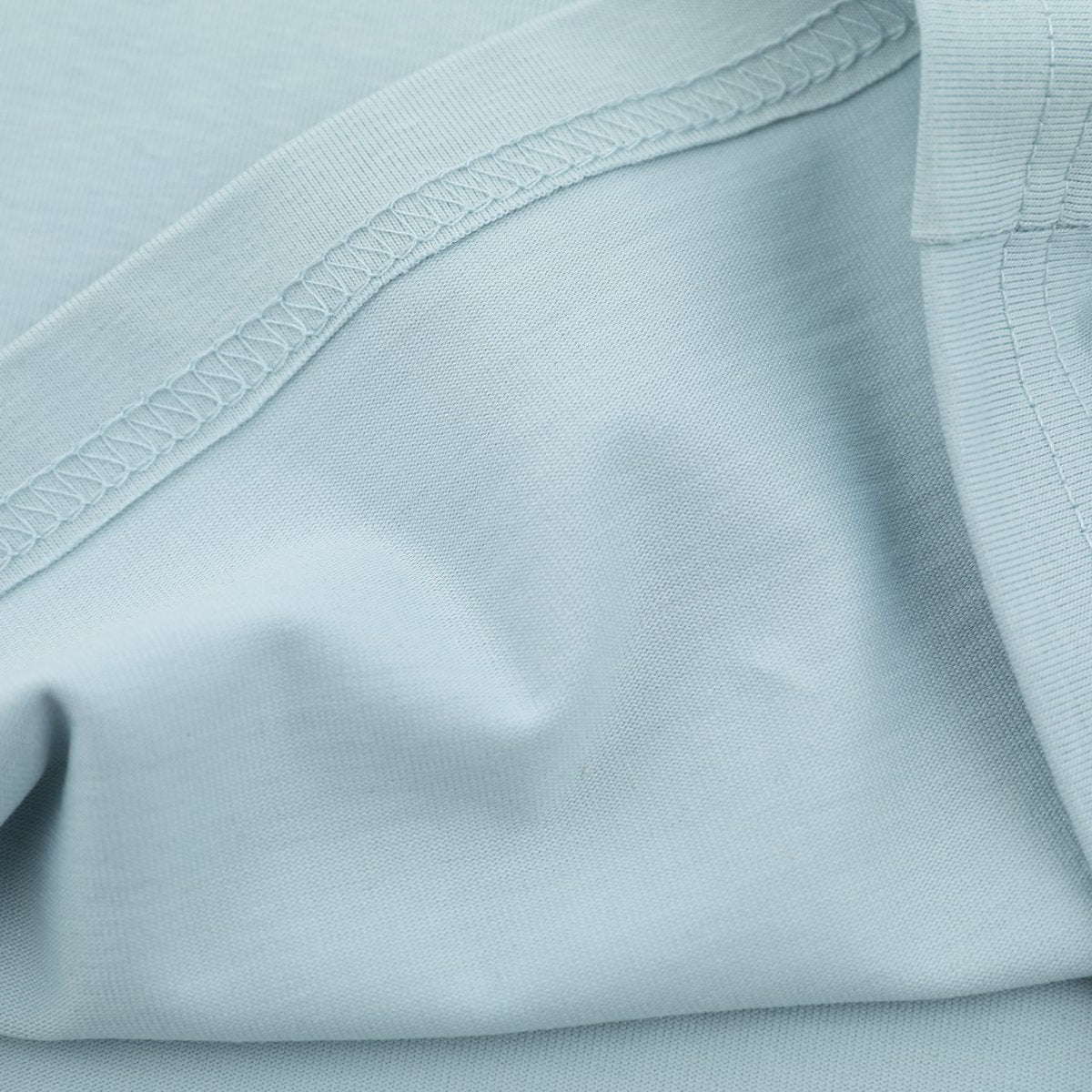 Minimalist Deconstructed Pocket Oversized Crew Tee