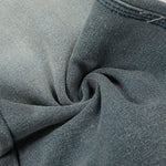 Light Blue Vintage Washed Wide Leg Jeans