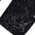 Smoke Rise Graffiti Black Wide-Leg Printed Jeans