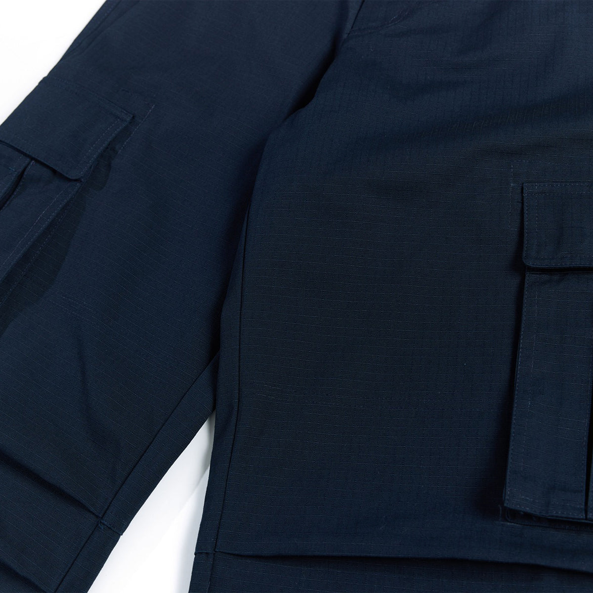 Deconstructed Pleated Premium Solid Relaxed Cargo Pants