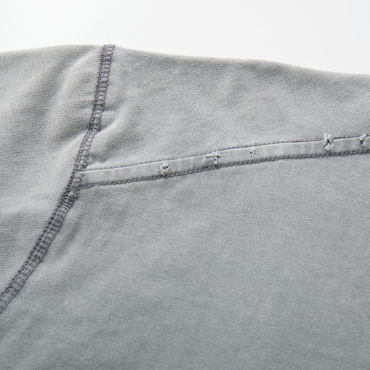 Vintage Washed Distressed Crewneck Short Sleeve Casual Tee