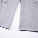 Relaxed Streetwear Deconstructed Curved Blade Joggers
