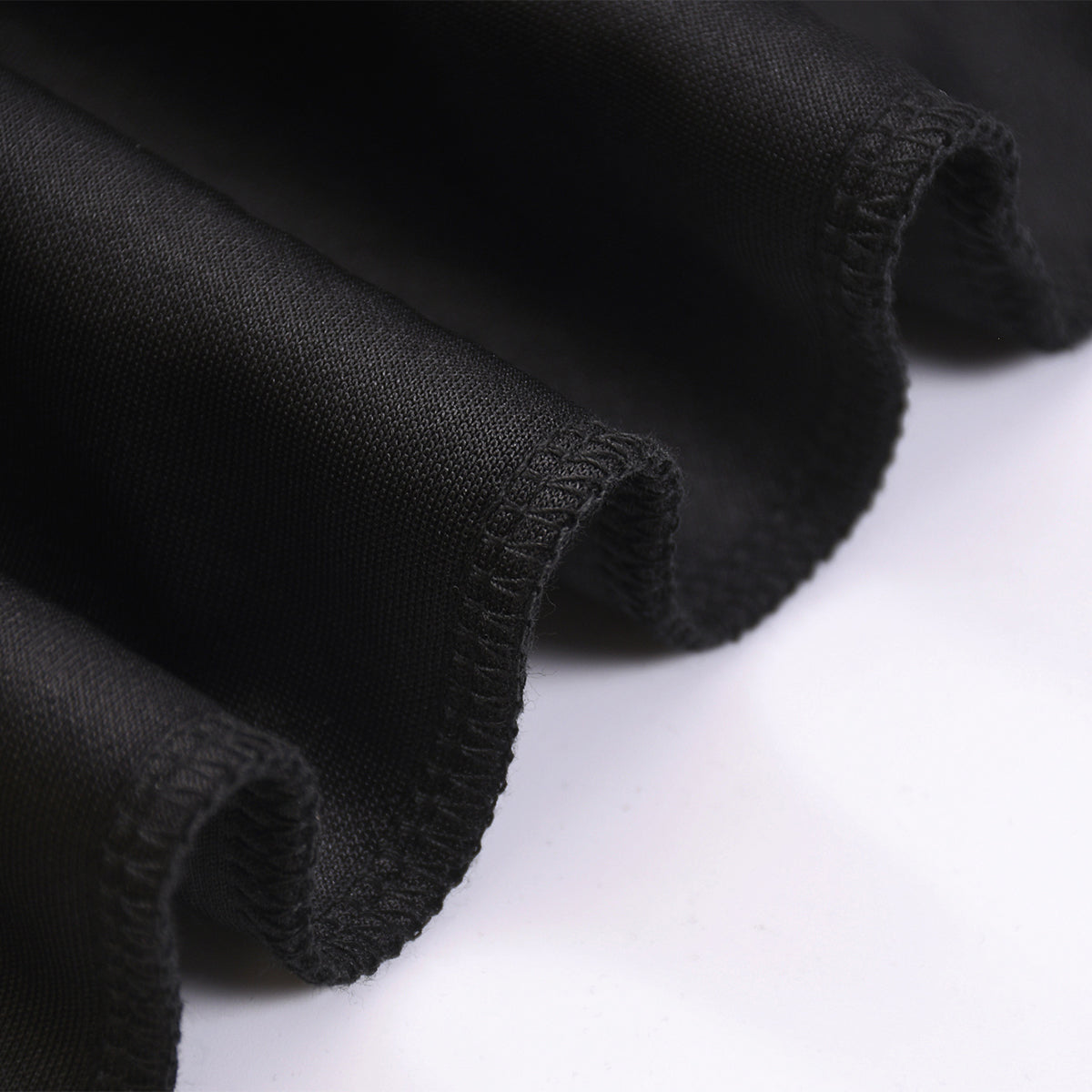 Mock Layered Contrast Strap Sweatshirt