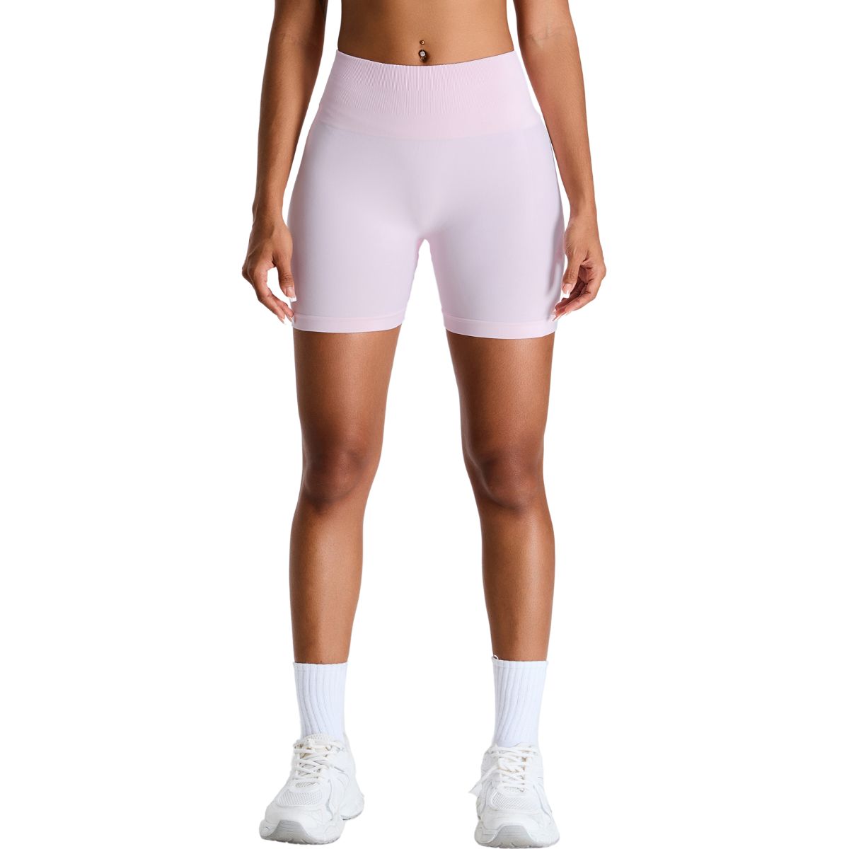 High-Rise Seamless Running Shorts
