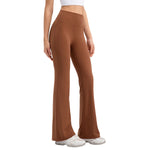 High Waist Micro Flare Yoga Pants for Women Moisture-Wicking Butt Lifting Gym & Yoga Leggings