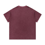 340G Vintage Wash Waffle Knit Relaxed Fit T-Shirt