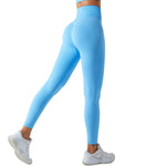 High-Waisted Seamless Yoga Leggings