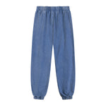 Acid Washed Cotton Baggy Joggers