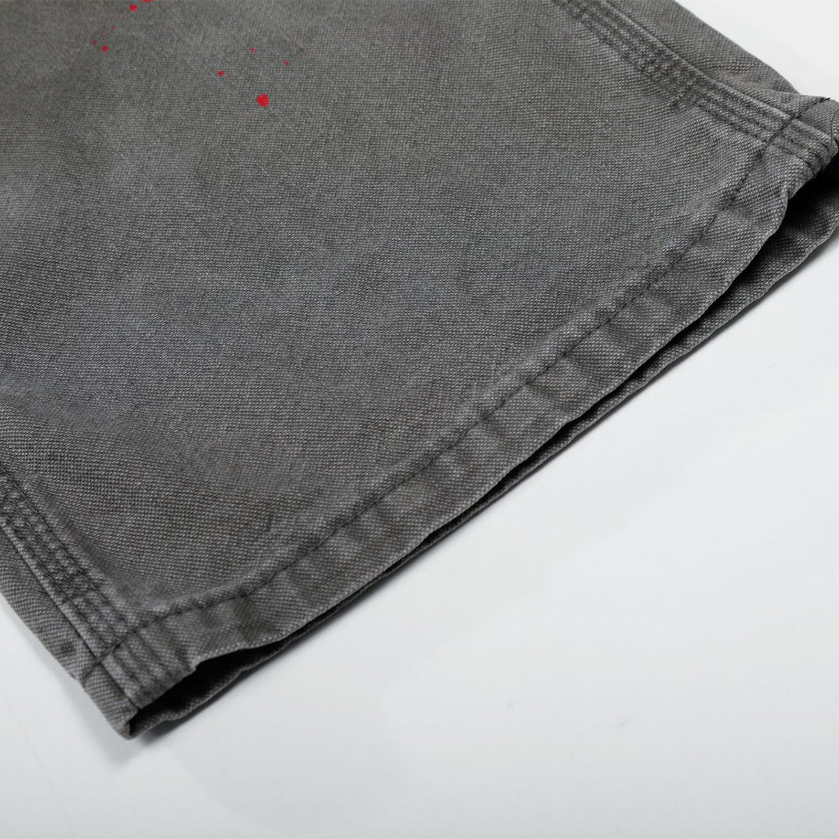 Wide Leg Banana Jeans Cat Whisker Painted Denim