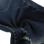 Vintage Distressed Slim Flare Jeans