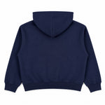 Boxy Cropped 340G Thermal Fleece Zip Hoodie