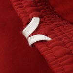 Elastic Drawstring Waist Fleece Jogger Pants