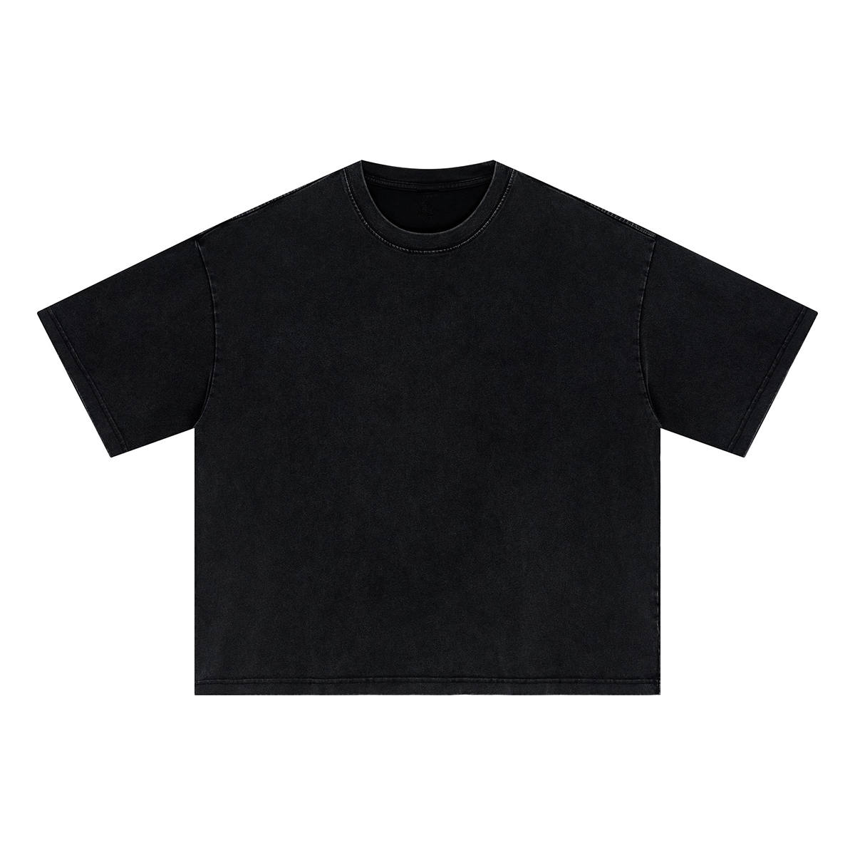 Oversized Vintage Wash Cotton Tee Shirt