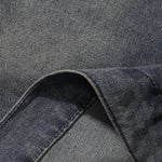 Leopard Patchwork Denim Trucker Jacket