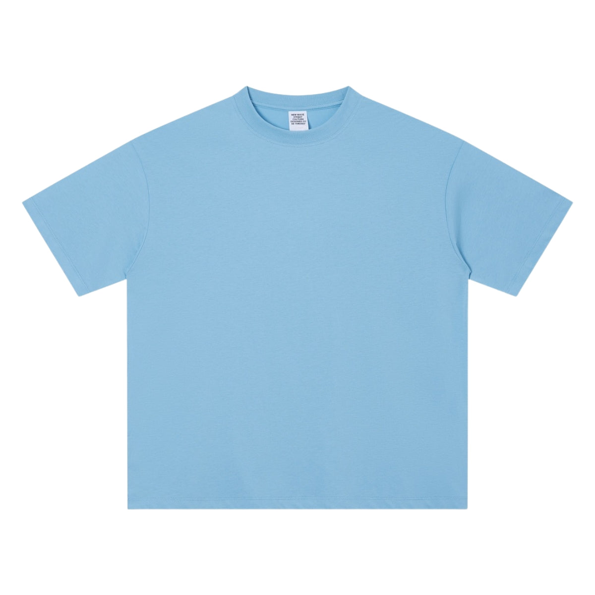 Ice Mint Cotton Cooling Fragrance Loose Fit Crew Neck Tee